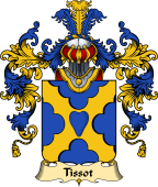 French Family Coat of Arms (v.25) Tissot