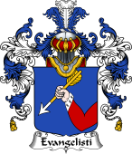 Italian Family Coat of Arms (v.25b) Evangelisti