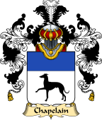 French Family Coat of Arms (v.25) Chapelain