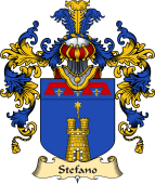 Italian Family Coat of Arms (v.25a) Stefano