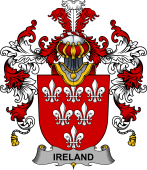 Irish Family Coat of Arms (v.25b) Ireland