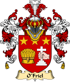 Irish Family Coat of Arms (v.25a) O'Friel