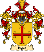 English Family Coat of Arms (v.25) Bigot