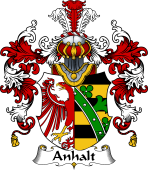 German Wappen Coat of Arms (v.25) Anhalt