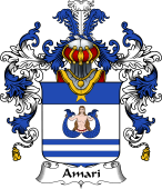 Italian Family Coat of Arms (v.25b) Amari
