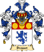 French Family Coat of Arms (v.25) Brosset
