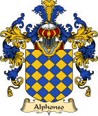Italian Family Coat of Arms (v.25a) Alphonso