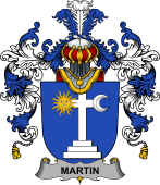 Irish Family Coat of Arms (v.25b) Martin