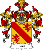 Italian Family Coat of Arms (v.25b) Lioni