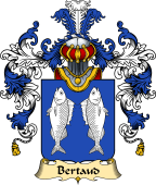 French Family Coat of Arms (v.25) Bertaud