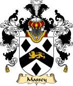 Irish Family Coat of Arms (v.25a) Massey