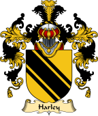 English Family Coat of Arms (v.25) Harley