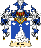 French Family Coat of Arms (v.25) Réau