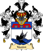 Italian Family Coat of Arms (v.25a) Vanini