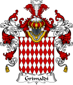 Italian Family Coat of Arms (v.25b) Grimaldi