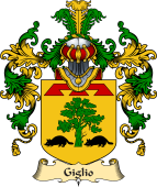 Italian Family Coat of Arms (v.25a) Giglio