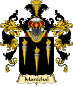 French Family Coat of Arms (v.25) Maréchal