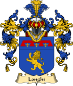 Italian Family Coat of Arms (v.25a) Longhi