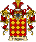 French Family Coat of Arms (v.25) Villeneuve I