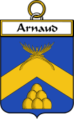 French Family Coat of Arms (v.25) Arnaud