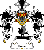 German Wappen Coat of Arms (v.25) Hassel