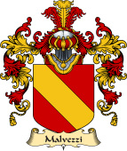 Italian Family Coat of Arms (v.25a) Malvezzi