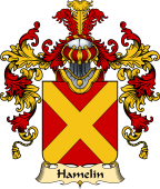 French Family Coat of Arms (v.25) Hamelin