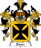 Italian Family Coat of Arms (v.25b) Bonci