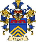 Italian Family Coat of Arms (v.25a) Feliciani