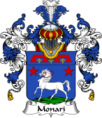 Italian Family Coat of Arms (v.25b) Monari