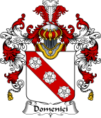 Italian Family Coat of Arms (v.25b) Domenici