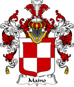 Italian Family Coat of Arms (v.25b) Maino