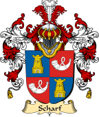 German Coat of Arms (v.25b) Scharf