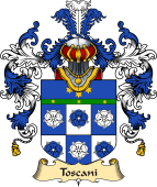 Italian Family Coat of Arms (v.25a) Toscani