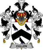 Irish Family Coat of Arms (v.25b) Cullen or McCullen