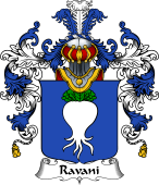 Italian Family Coat of Arms (v.25b) Ravani