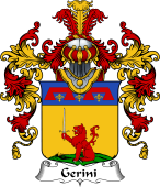 Italian Family Coat of Arms (v.25b) Gerini