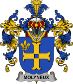 Irish Family Coat of Arms (v.25b) Molyneux