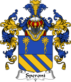 Italian Family Coat of Arms (v.25b) Speroni