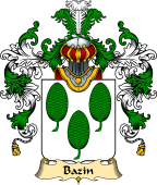 French Family Coat of Arms (v.25) Bazin