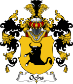 German Wappen Coat of Arms (v.25) Ochs