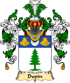 French Family Coat of Arms (v.25) Dupin
