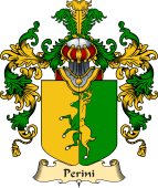 Italian Family Coat of Arms (v.25a) Perini