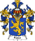 Italian Family Coat of Arms (v.25b) Fusco
