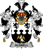 Irish Family Coat of Arms (v.25b) Aldwell