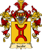French Family Coat of Arms (v.25) Jacobé