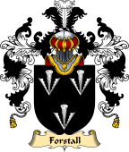 Irish Family Coat of Arms (v.25a) Forstall