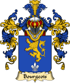 French Family Coat of Arms (v.25) Bourgeois