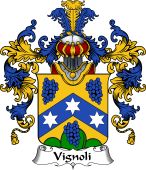 Italian Family Coat of Arms (v.25b) Vignoli