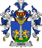 Irish Family Coat of Arms (v.25b) Owen